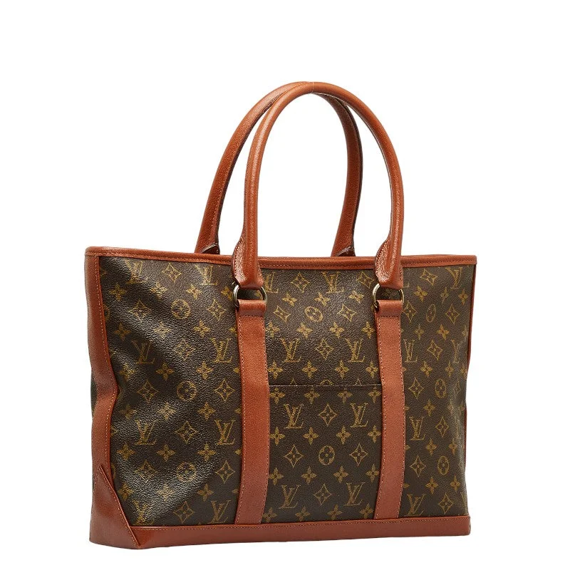 Louis Vuitton Monogram Sack Weekend PM Shoulder Bag Tote Bag M42425