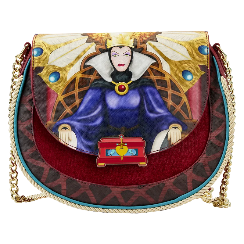 Loungfly Disney Snow White Evil Queen Throne Crossbody Bag