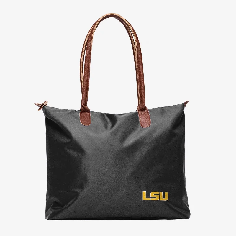 LSU Tigers Bold Color Tote Bag