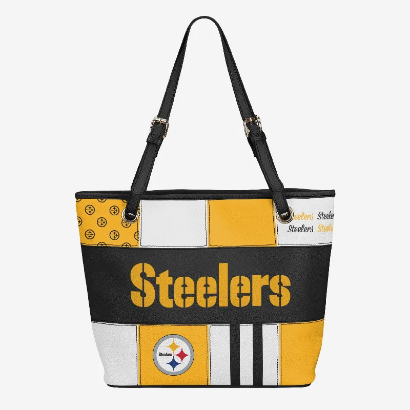 Pittsburgh Steelers Printed Collage Tote