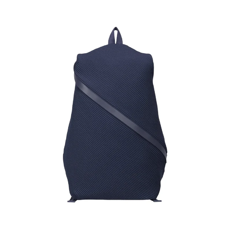 BIAS PLEATS BACKPACK