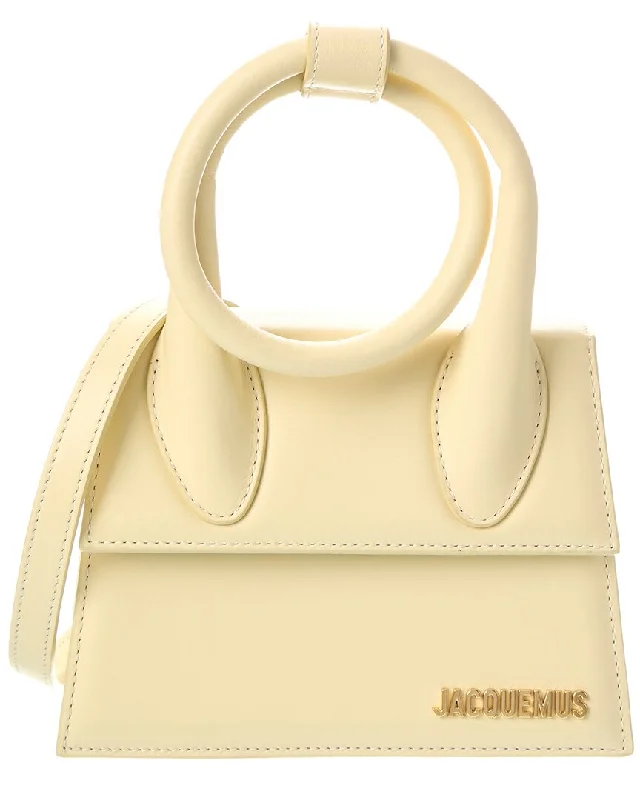 Jacquemus Le Chiquito Noeud Leather Clutch