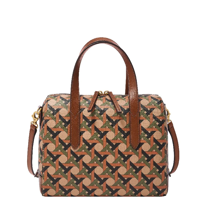 Fossil Women's Sydney Printed Satchel