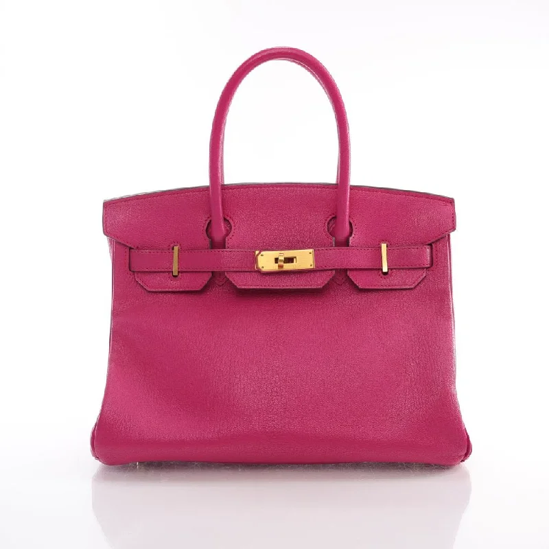 Hermes Birkin 30 Rose Shocking Mysore Chevre