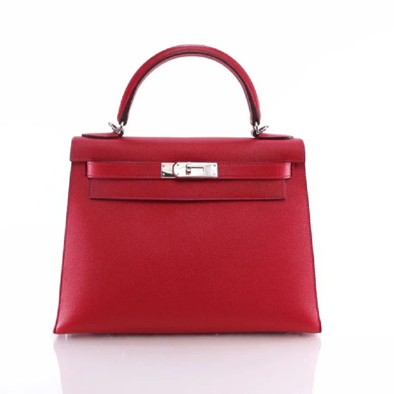 Hermes Kelly 28 Rouge Casaque Epsom