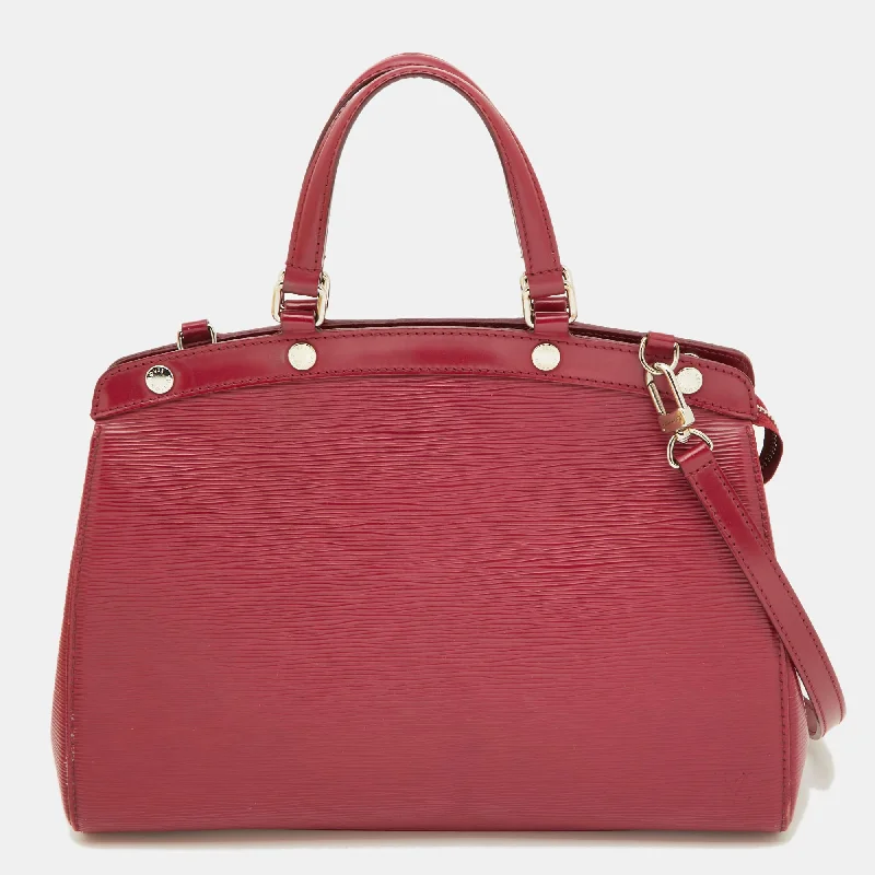 Louis Vuitton Fuchsia Epi Leather Brea Mm Bag