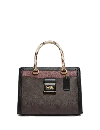 Coach Grace Carryall In Signature Canvas