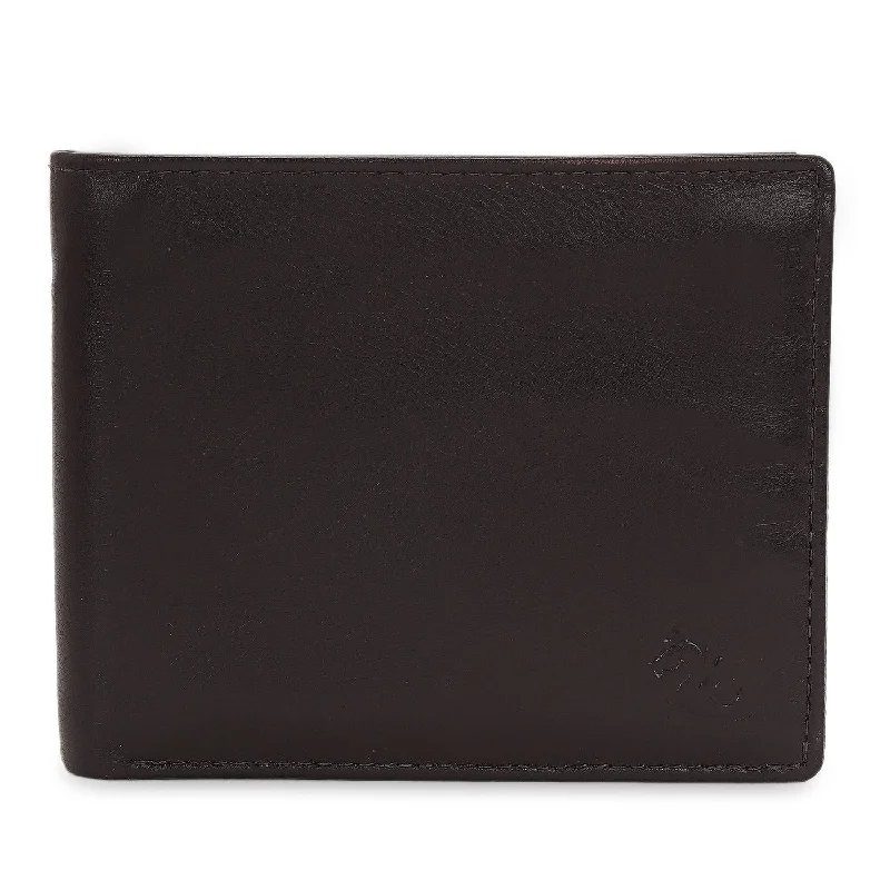 10093 Brown Leather Bifold Wallet