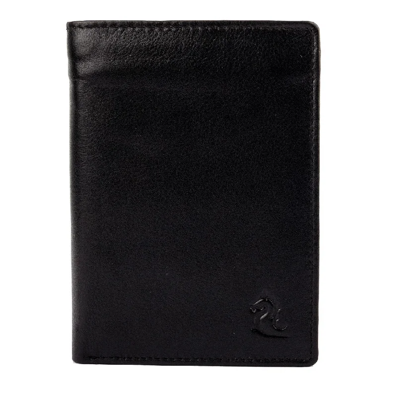 10094 Black Trifold Wallet