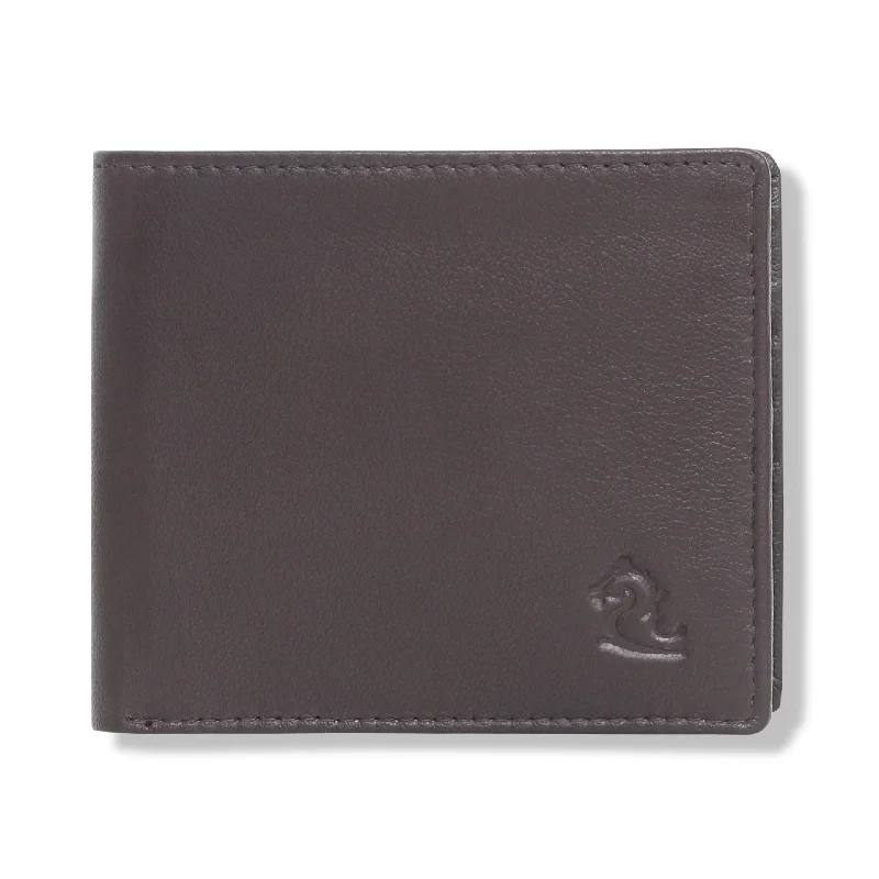 13011 Brown Leather Bifold Wallet