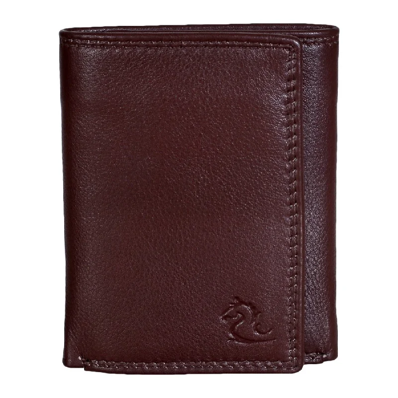 14065 Tan Trifold Wallet