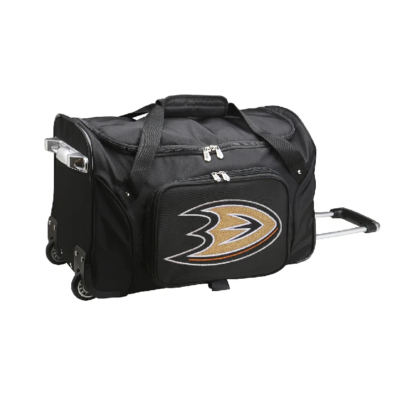 Anaheim Mighty Ducks Luggage | Anaheim Mighty Ducks Wheeled Carry On Luggage