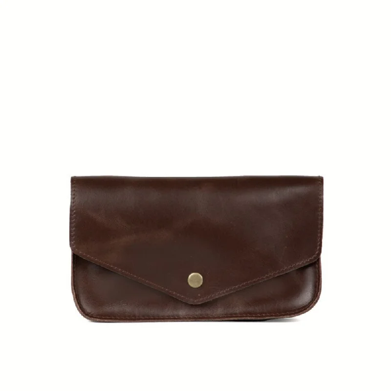 Belt Bag in Brown Leather