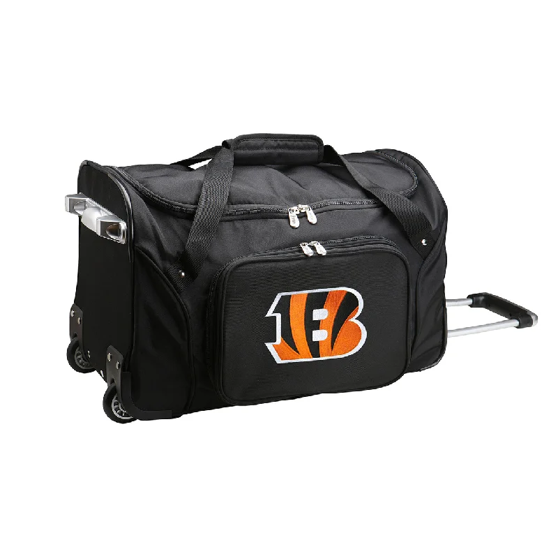 Cincinnati Bengals Luggage | Cincinnati Bengals Wheeled Carry On Luggage