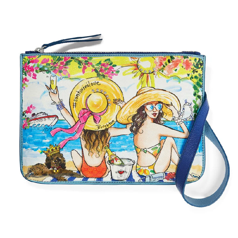 Elevated Casual Discounts Fashionista Santorini Pouch Flash Sale On Designer Bags