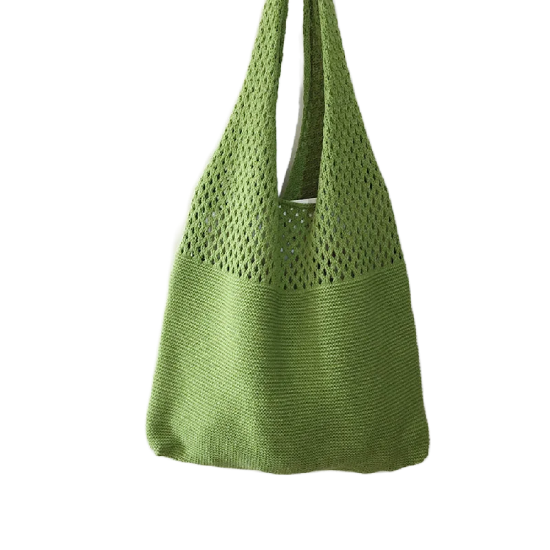 Knit Tote Sweater Shopping Bag