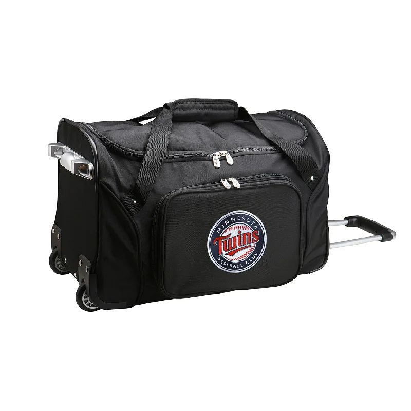 Minnesota Twins Luggage | Minnesota Twins Wheeled Carry On Luggage