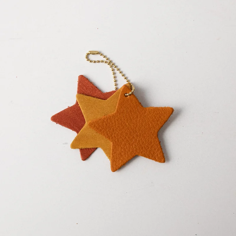 Orange Star Charms