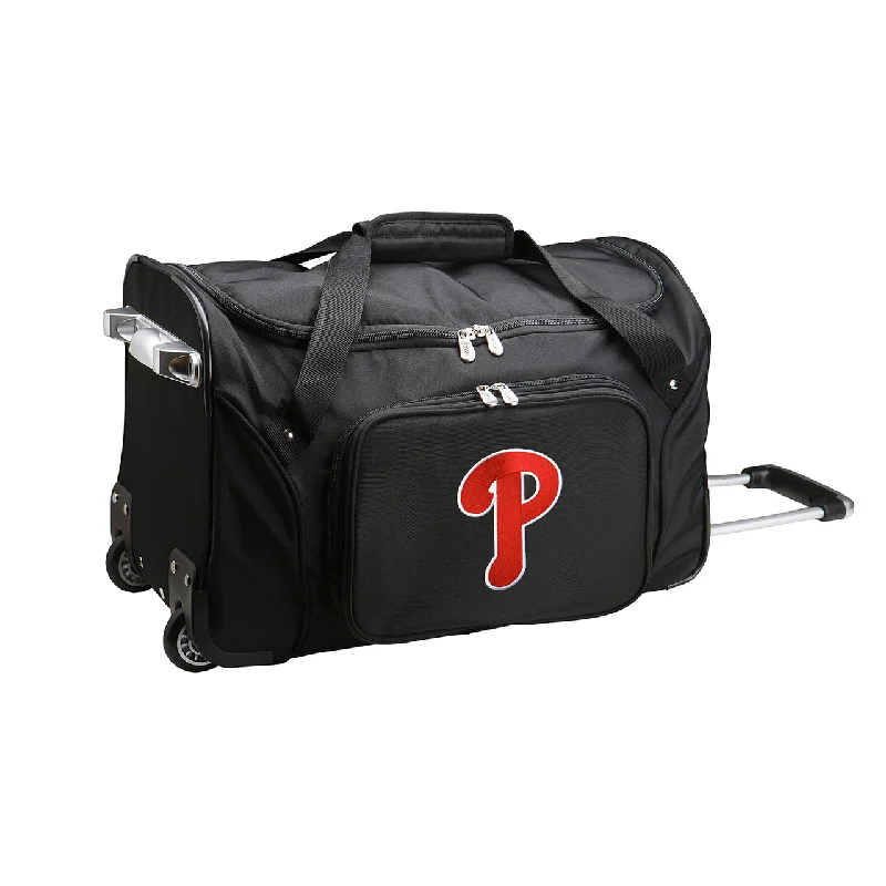 Philadelphia Phillies Luggage | Philadelphia Phillies Wheeled Carry On Luggage