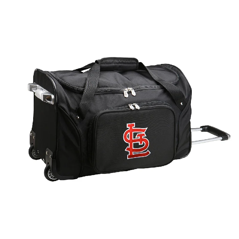 St Louis Cardinals Luggage | St Louis Cardinals Wheeled Carry On Luggage