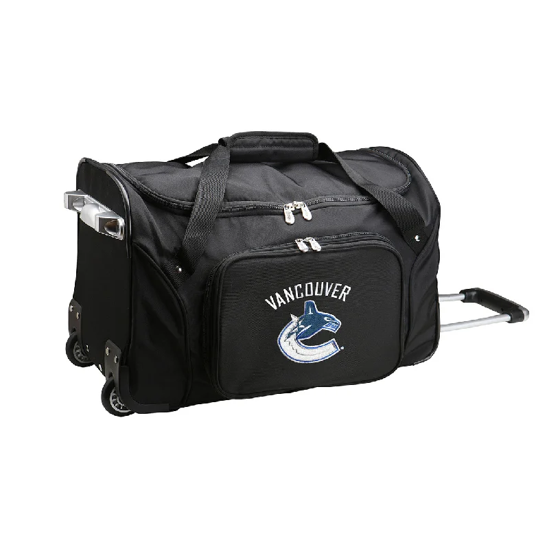 Vancouver Canucks Luggage | Vancouver Canucks Wheeled Carry On Luggage