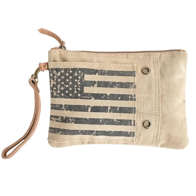 Cozy Chic Promotions Vintage Flag Clutch Handbag Deals You'll Love