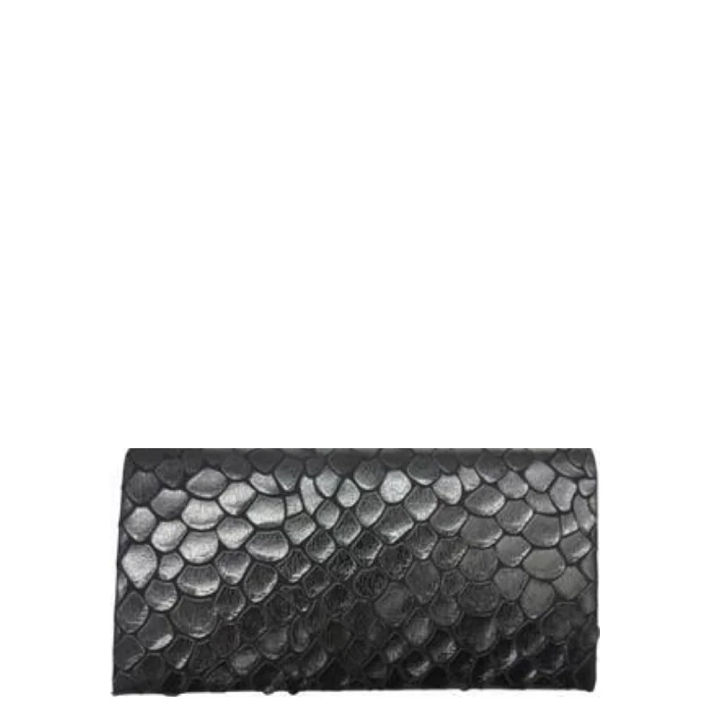 Vegan Python Clutch